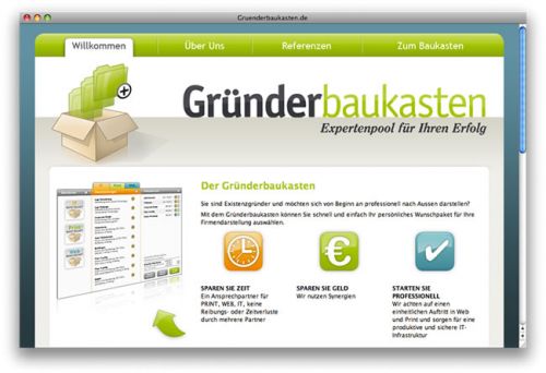 Gründerbaukasten