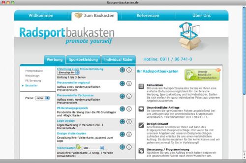 Radsportbaukasten