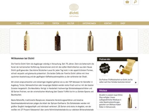 Dichtl Webseite